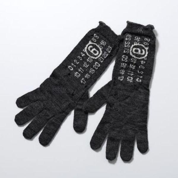 MM6 手袋 S52TS0043 M13135 ウールグローブ