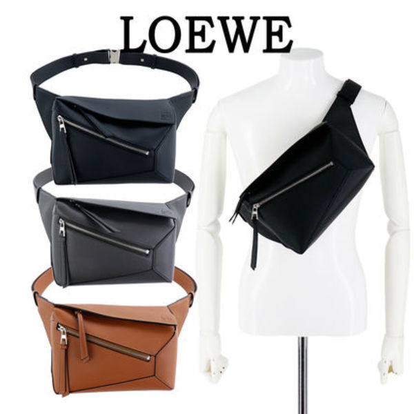 最短翌日お届け LOEWE バッグ パズル バムバッグ スモール 人気