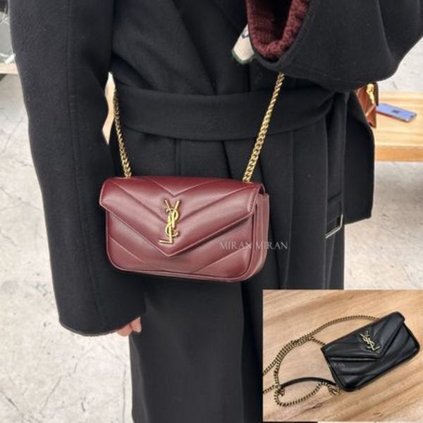 【SAINT LAURENT】カラバリあり♪ルル トイ LOULOU MINI BAG