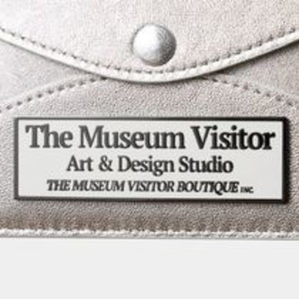 [THE MUSEUM VISITOR]★METAL LOGO CARD WALLET