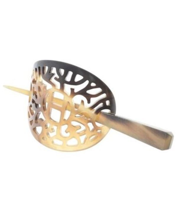 HERMES エルメス ヘアアクセサリー 茶系 - 4500325S0144