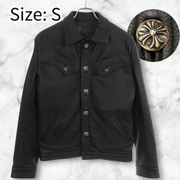 CHROME HEARTS クラシックジーン レザージャケット