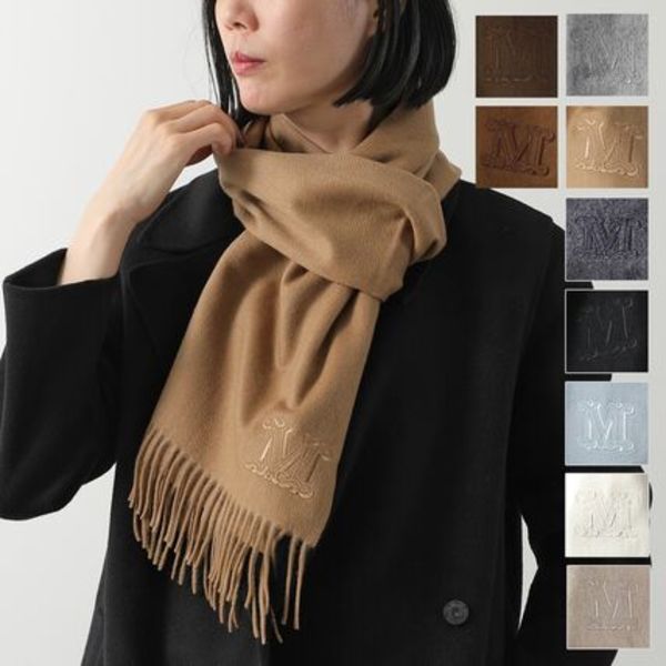 MAX MARA マフラー WSDALIA ピュア カシミヤ ストール