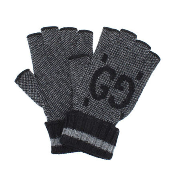 GUCCI グッチ 726586-4GABX-1360 フィンガーレスグローブ sgc562