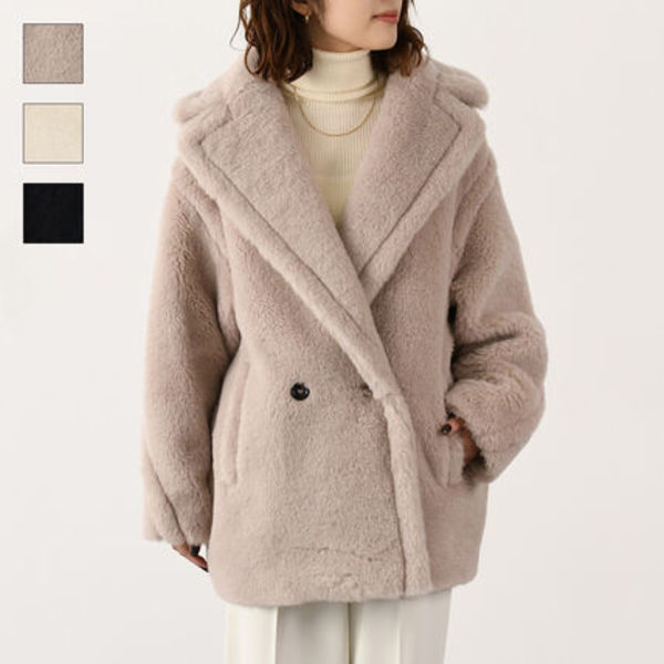 【国内即発】Max Mara OLGA オルガ テディベア ショート コート