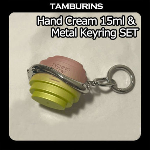 TAMBURINS★NEW★HandCream15ml + Metal Keyring Set