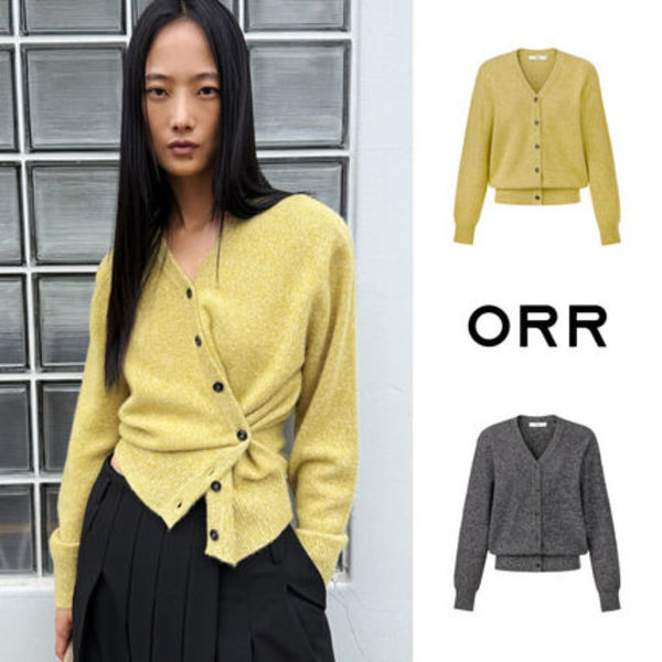 ORR Cashmere 100 Padded Cardigan Melan