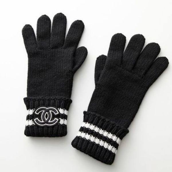 CHANEL 手袋 AAA411 B17819 カシミア ココマーク