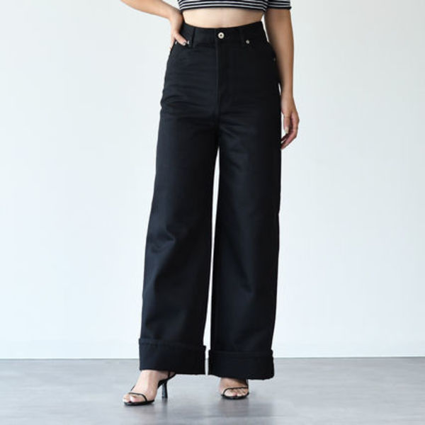 【国内即発】LOEWE ハイウエスト レギュラーフィット ジーンズ