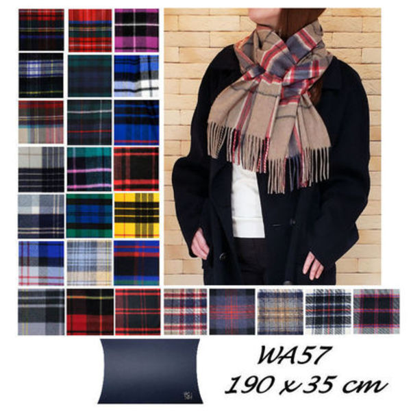 ジョンストンズ カシミア中判ストール◇WA57◇国内発送