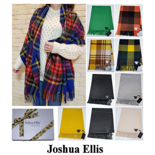 ジョシュアエリス カシミア大判ストール◆CPG◆国内発送