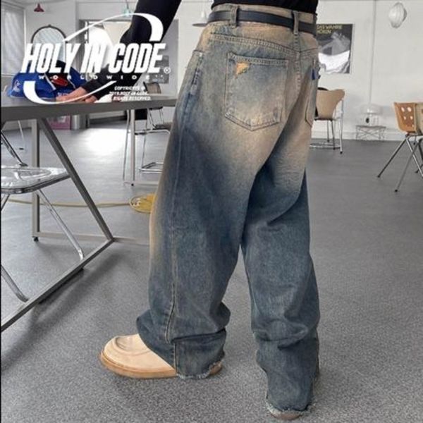 No.9783 west VTG wide denim PT