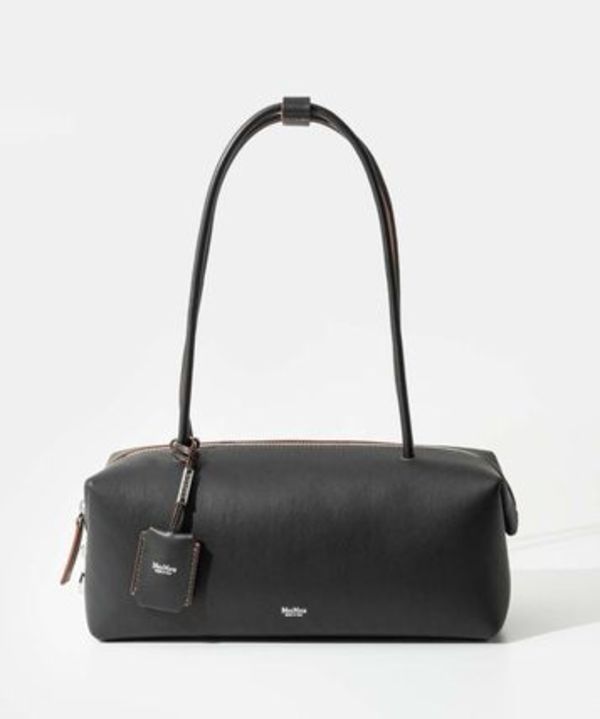 Max Mara Natural leather bowler bag ハンドバッグ