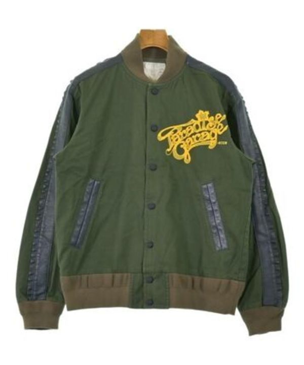 sacai サカイ スタジャン 緑 3(L位) 0303925E0103