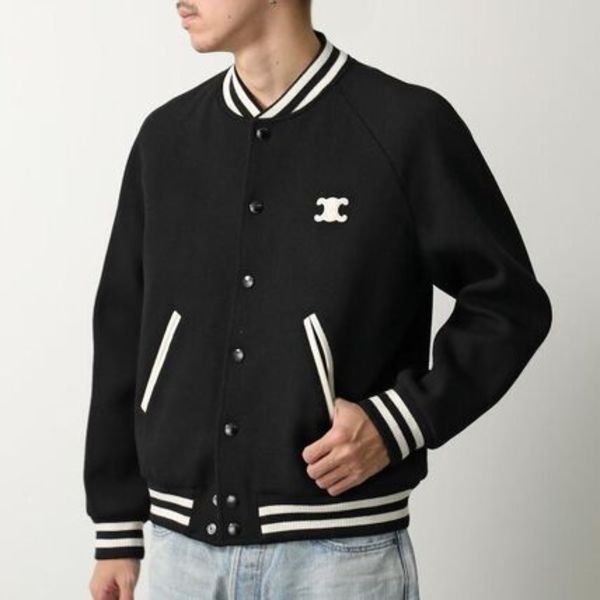 CELINE スタジャン RV0L4896C.38NO トリオンフ テディ