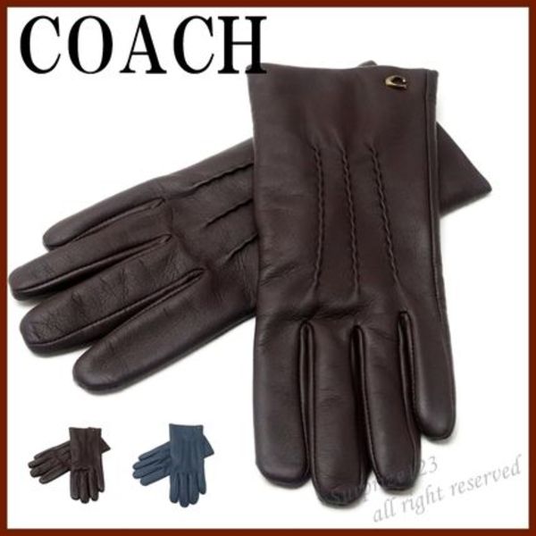 【即発】コーチ COACH グローブ レディース 手袋 レザー 32956