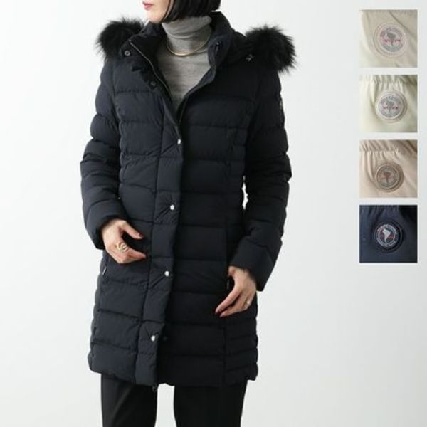 CAPE HORN ダウンコート QUINA MURMASKI ラクーンファー