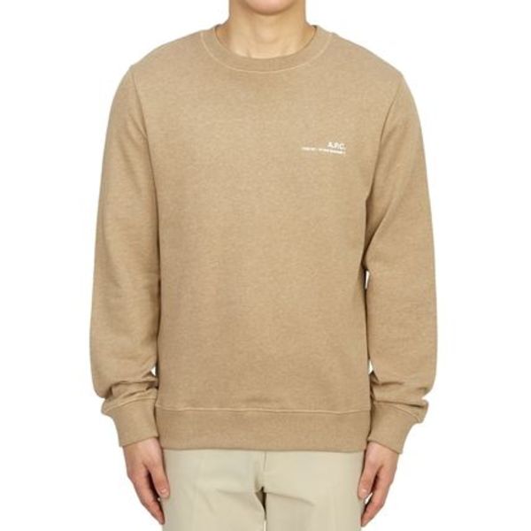 アーペーセー メンズ 長袖Tシャツ COGAU H27608 PBC BEIGE CHINE