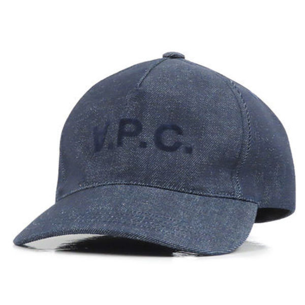 A.P.C. アーペーセー キャップ BASEBALL CAP デニム 国内発送