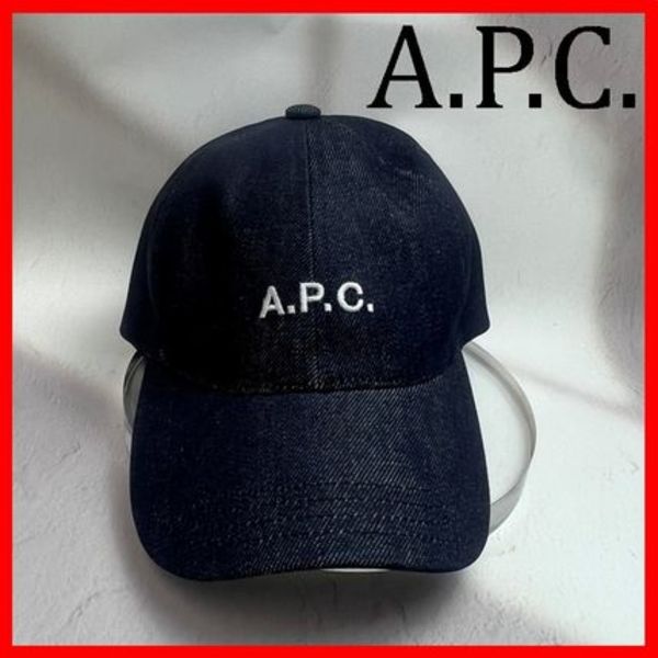 ☆人気☆【A.P.C.】☆デニム キャスケットチャーリーキャッ.プ☆