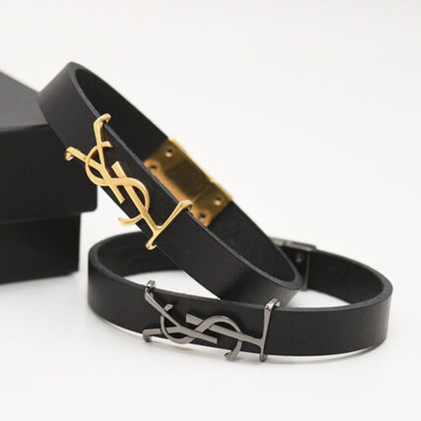 【国内即発】SAINT LAURENT YSL Logo ブレスレット