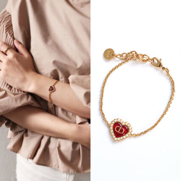 Dior ブレスレット Petit Cd Heart Baroque ハート B3044WOMVE