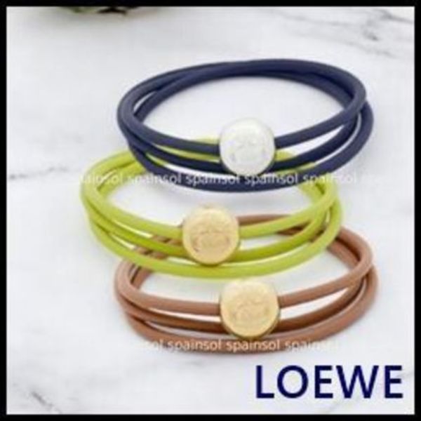 【LOEWE】ペブル カーフスキンブレスレット☆3color