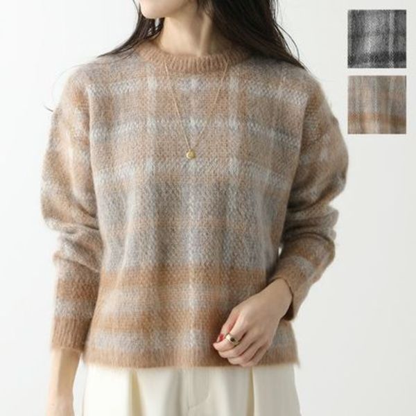 MAX MARA Studio ニット FEDRA  タータンチェック