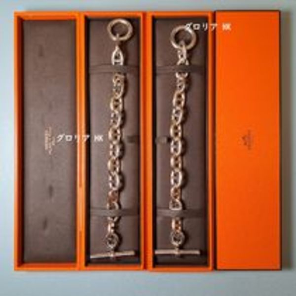 ☆直営店☆ 【HERMES】 シェーヌ・ダンクル ブレスレット TGM