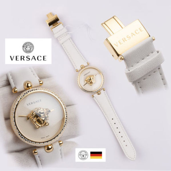 VERSACE★ヴェルサーチェ スイス製 腕時計 PALAZZO EMPIRE 白♪