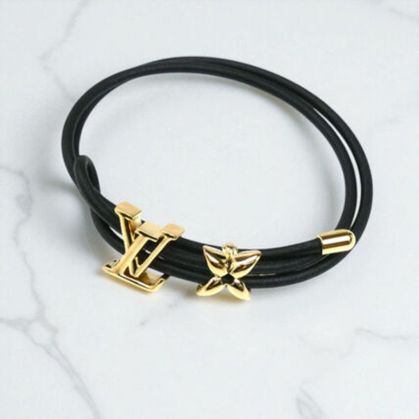 LOUIS VUITTON レザー ブレスレット
