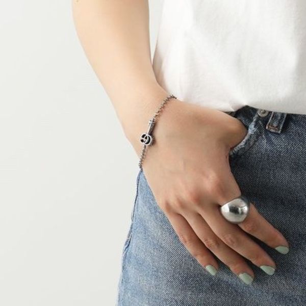 GUCCI ブレスレット 632207 J8400 ダブルG キー