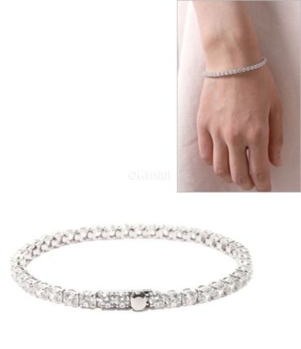 SWAROVSKI| (Matrix Tennis Bracelet - Size M (5648937))