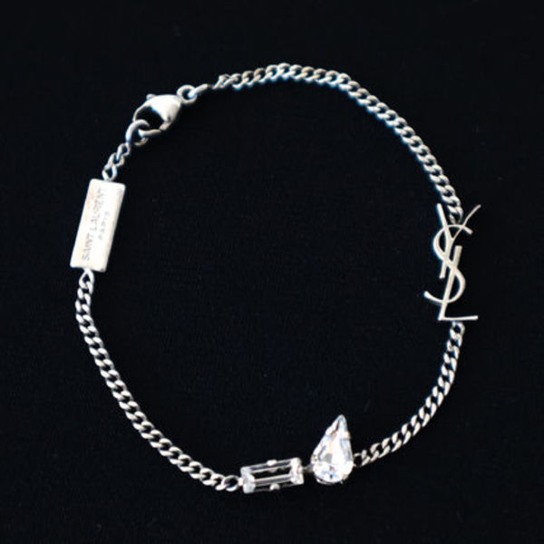 Saint Laurent サンローラン モノグラム チャームブレスレット