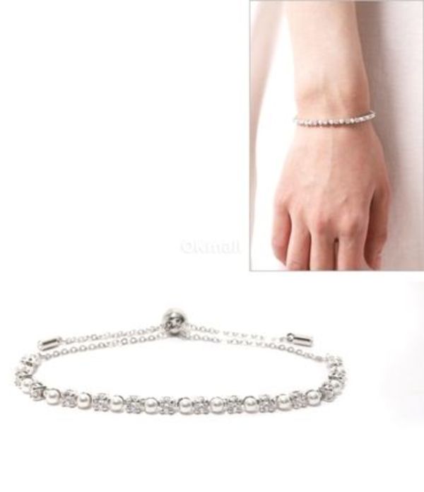 SWAROVSKI| (Matrix Tennis Bracelet - SIZE M (5689633))