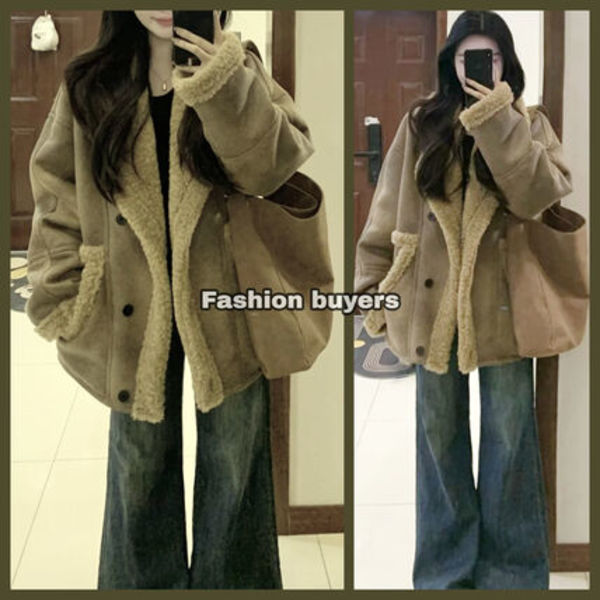 レザージャケット フリースウールコート ハーフコート ムートン