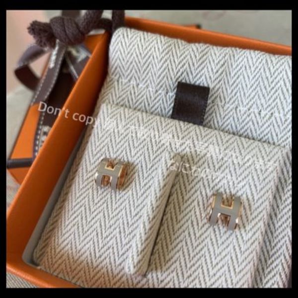 国内発送【Hermes】Mini Pop H earrings ピアス