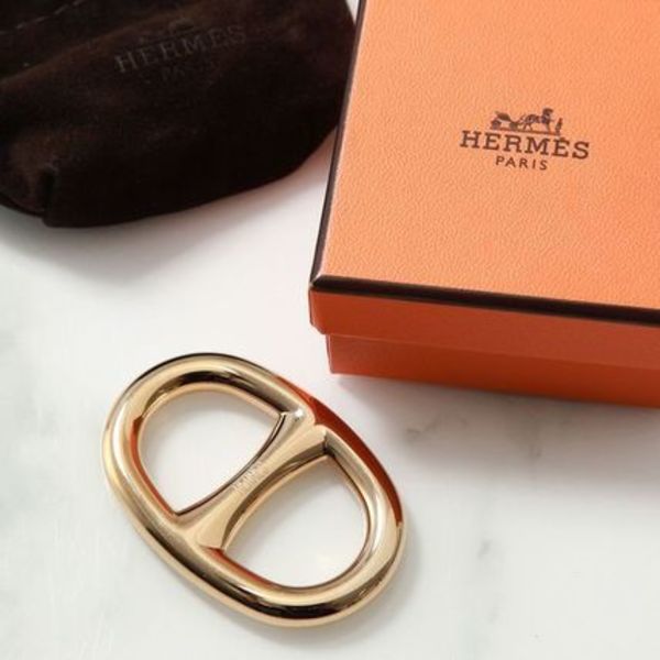 HERMES スカーフリング シェーヌダンクル Chaine dAncre