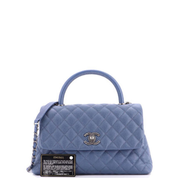 【在庫手元】シャネル ココハンドル スモール キャビアスキン