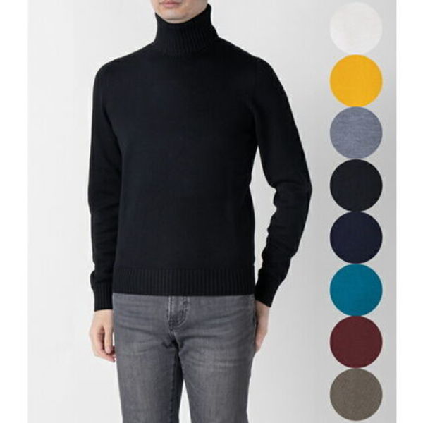 ドルモア/DRUMOHR メンズ タートルネックニット D7M104