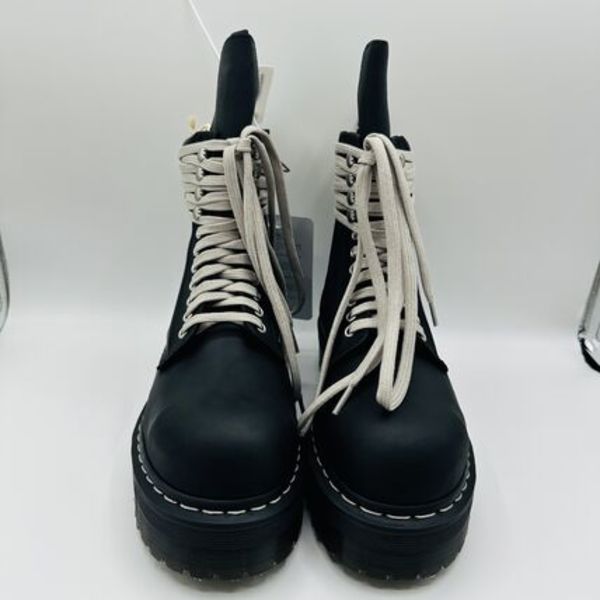 Rick Owens × Dr.Martens QUAD SOLE コラボ スチールトゥブーツ