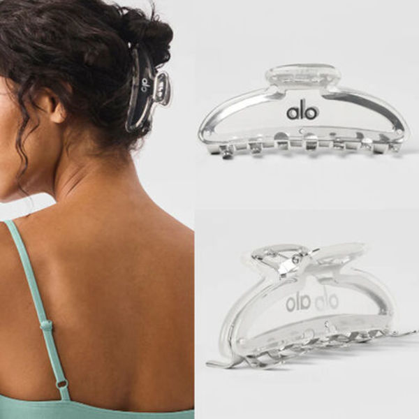 国内発送 Alo Yoga Acrylic Illusion Claw Clip