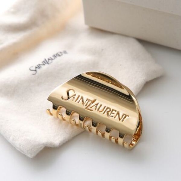 SAINT LAURENT ヘアクリップ 820845 Y1500 メタル