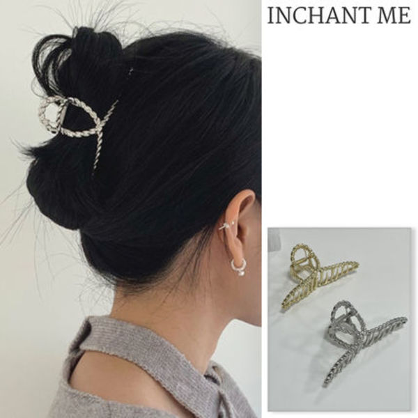 【INCHANT ME】Steel Twisted Hair Pins