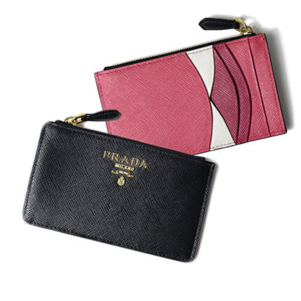 PRADA コインケース カードケース ミニ財布 レザー 1MC086 ZLP