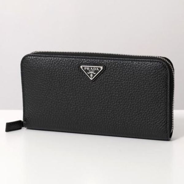 PRADA ラウンドファスナー長財布 VIT.DAINO TRAIN 2ML317 2E54