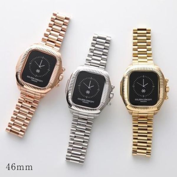 GOLDEN CONCEPT アップルウォッチケース CRC46 CROWN CLASSIC