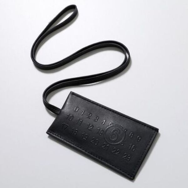 MM6 キーリング SA5UA0002 P5693 レザー ネック チャーム