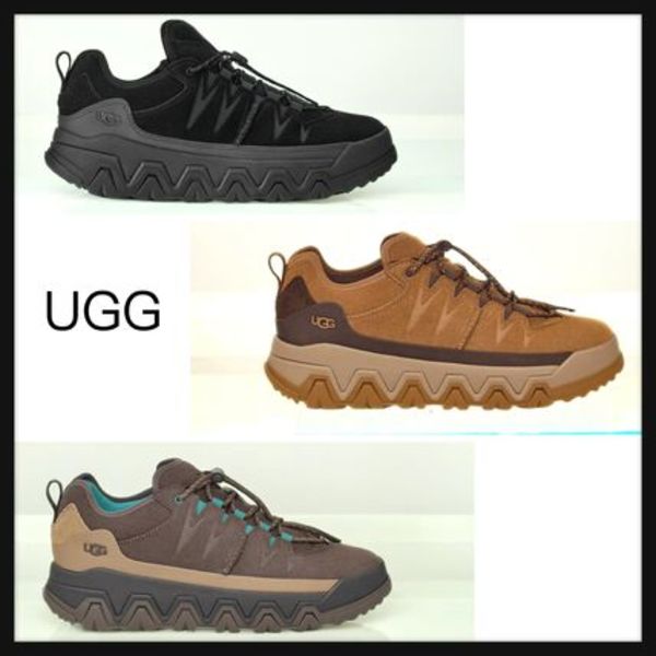 【UGG】CapTrail Low Trainer スニーカー 防水 スエード 3色