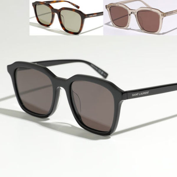 SAINT LAURENT サングラス SL 457 スクエア型 メガネ